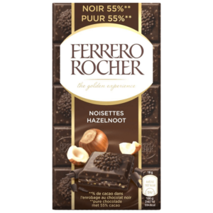 Ferrero Rocher Chocolat Noir Noisettes 100G