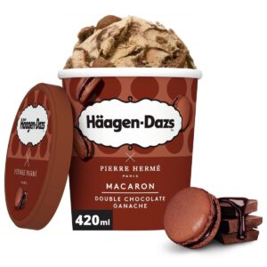 Häagen-Dazs Macaron Double Chocolate Ganache 420ML