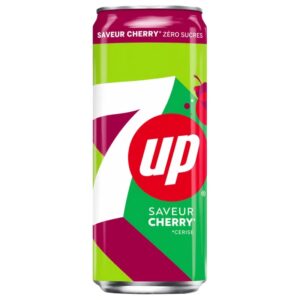 7up Cerise Zéro Sucre 330ML