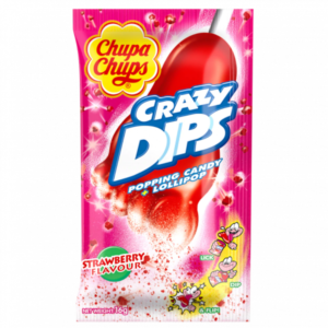 Chupa Chups Crazy Dips Strawberry